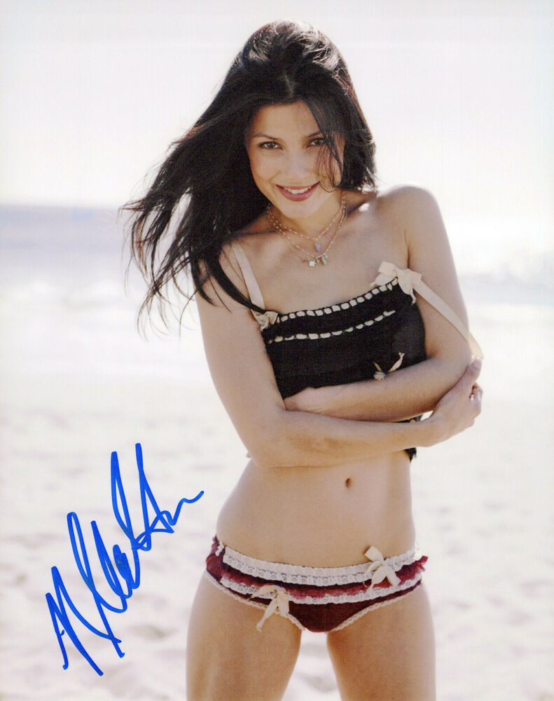 Natassia Malthe glamour shot autographed Photo Poster painting signed 8x10 #3