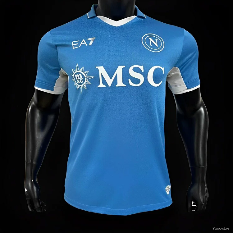 Player Version Naples Home Jersey 24/25 Football Kit 1:1 Thai quality