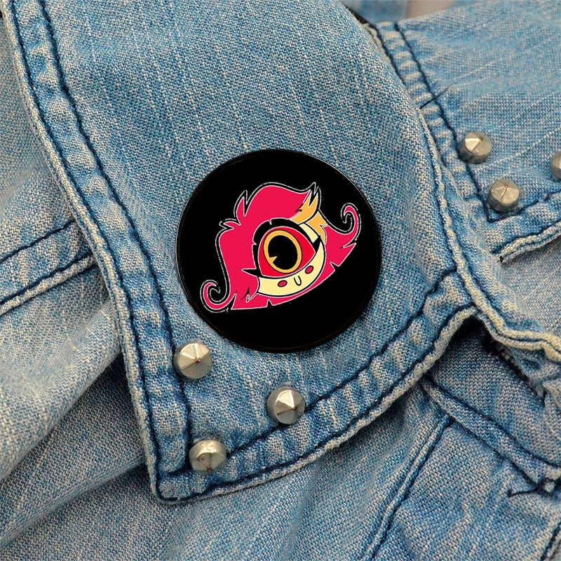 Cute Minimalist Cartoon Alloy Unisex Brooches