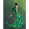 Peacock Fairy DIY Diamond Painting Kits Full Round Drill 30x40cm (QQ101)