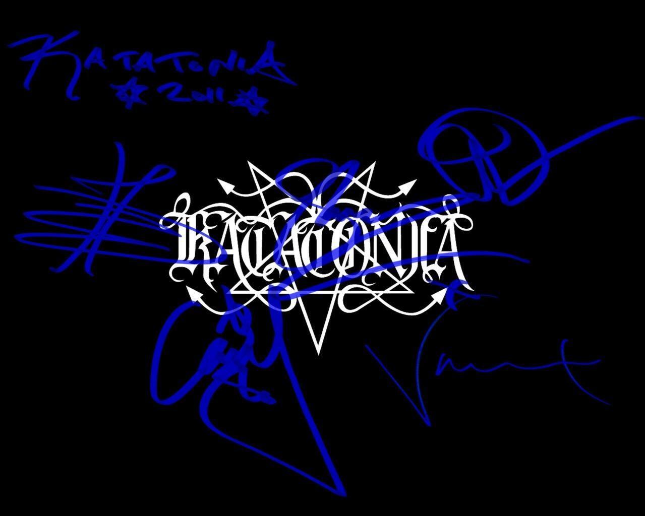 Katatonia Band SIGNED AUTOGRAPHED 10 X 8