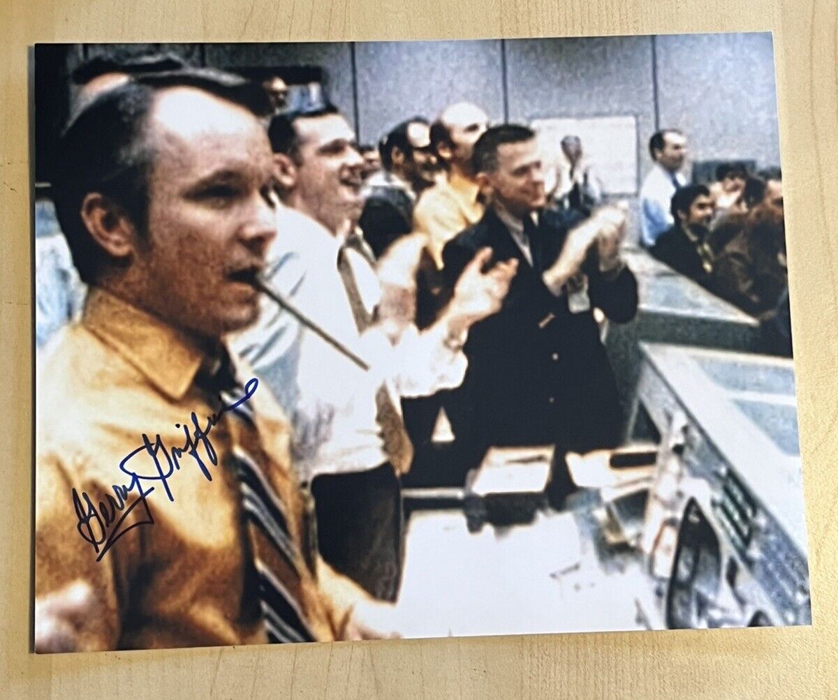 GERRY GRIFFIN SIGNED 8x10 Photo Poster painting NASA APOLLO 13 FLIGHT COMMANDER AUTOGRAPHED COA