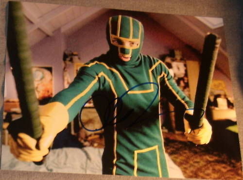 AARON JOHNSON SIGNED AUTOGRAPH KICK-ASS