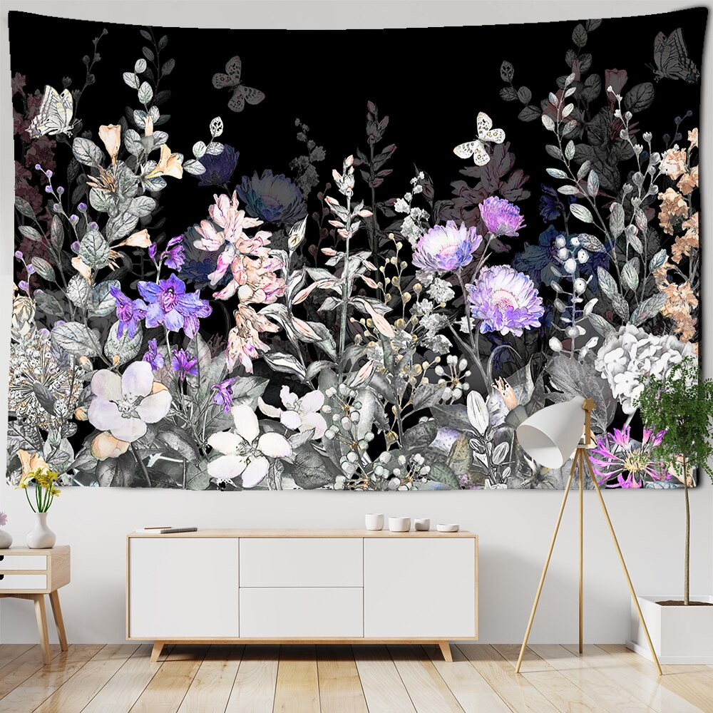 

Wall Tapestry - Botanical Wildflower-150*130cm, 501 Original