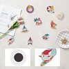 8pcs Special Shape Ocean Gnomes Diamond Painting Fridge Magnet