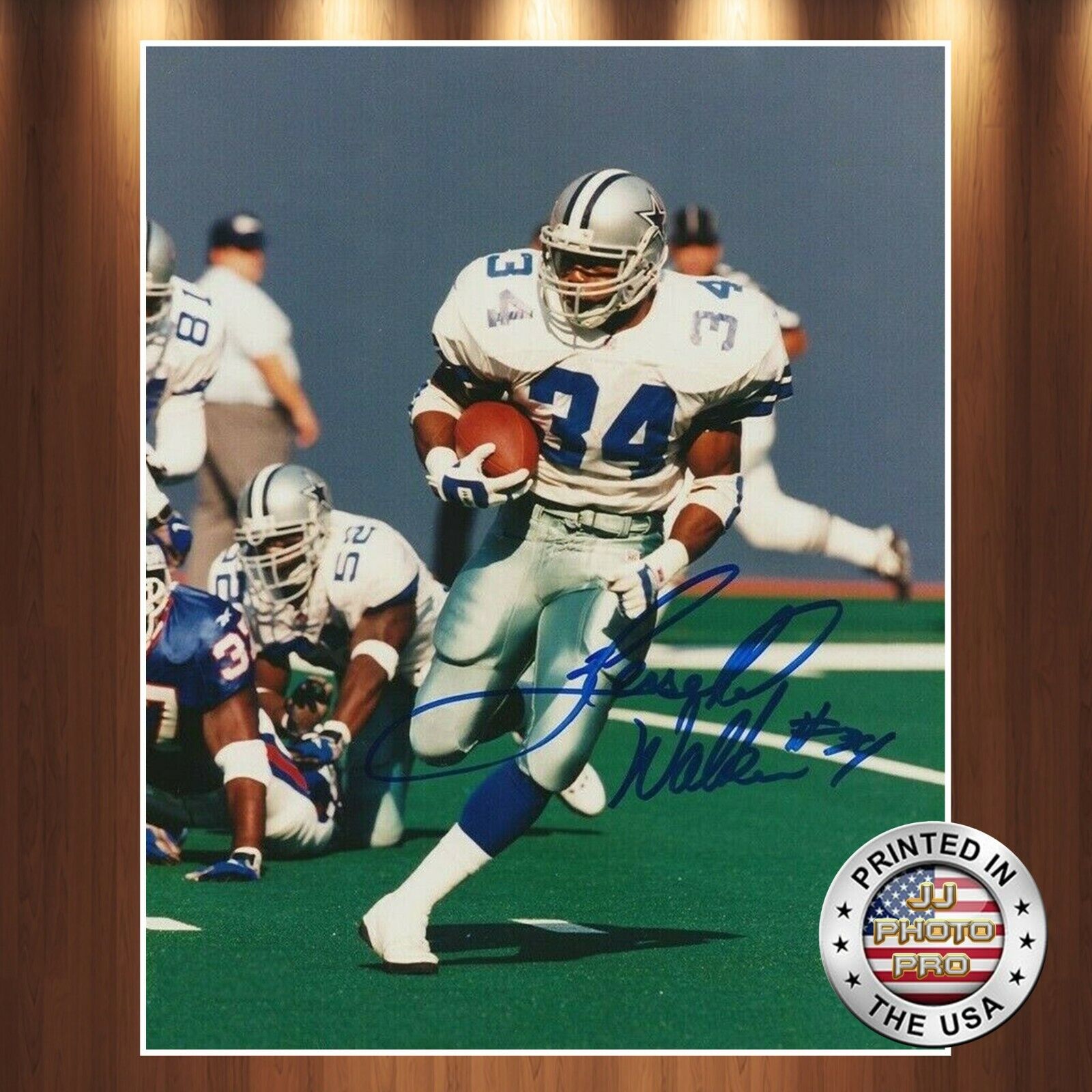 Herschel Walker Autographed Signed 8x10 Photo Poster painting (HOF Cowboys) REPRINT