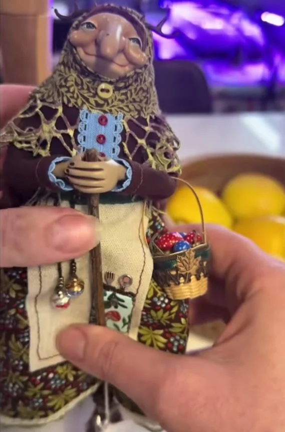 🔥 Handmade Kitchen Witch Doll🎁