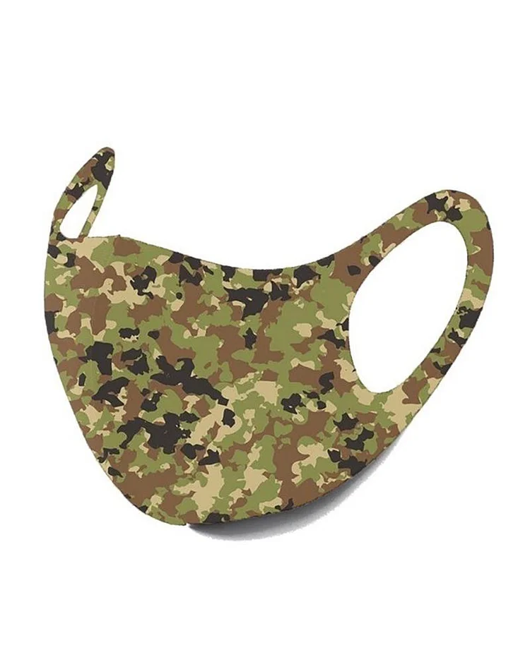 Starry Sky / Camouflage / Colorblock Breathable Face Mask P4626764079