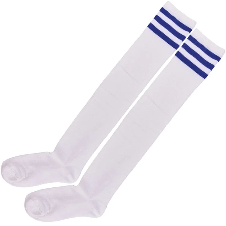 OJBK Cotton School Girl Over Knee Stocking Long Adorable Anime Tight Warmer High Black White Kawaii Student Cosplay Sailor Moon