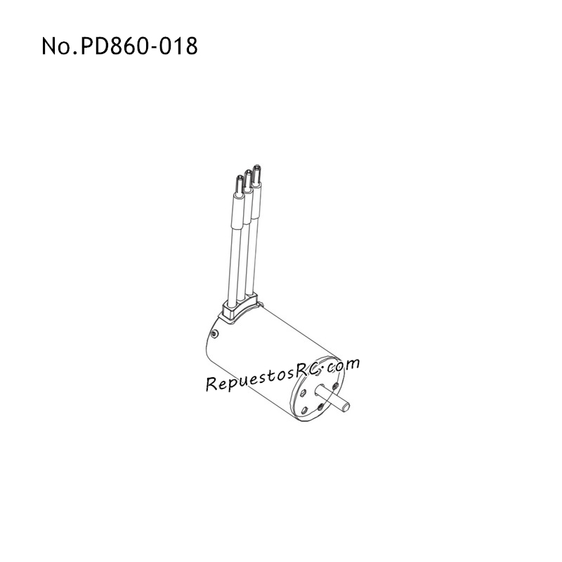 PD RACING TK10-4S Piezas para Coches RC Motor 4S PD860-018