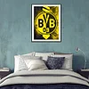 (Multi-Größe Rund/Vierkant) Fußball Borussia Dortmund - Volle Diamant Malerei