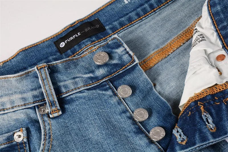 Purple 2023 New Fashion Jeans 9052