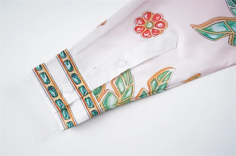 Casablanca 2023 new silk long-sleeved shirt