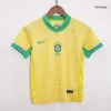 Brazil Home Kids Soccer Jerseys Kit Copa America 2024