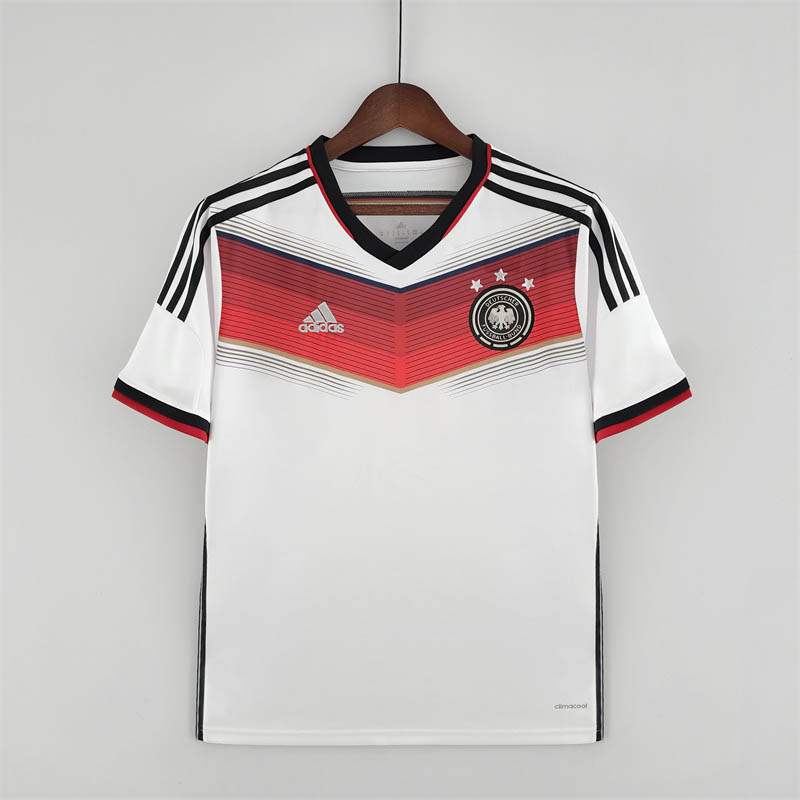 2014 Retro Germany Home Soccer Jersey mysite