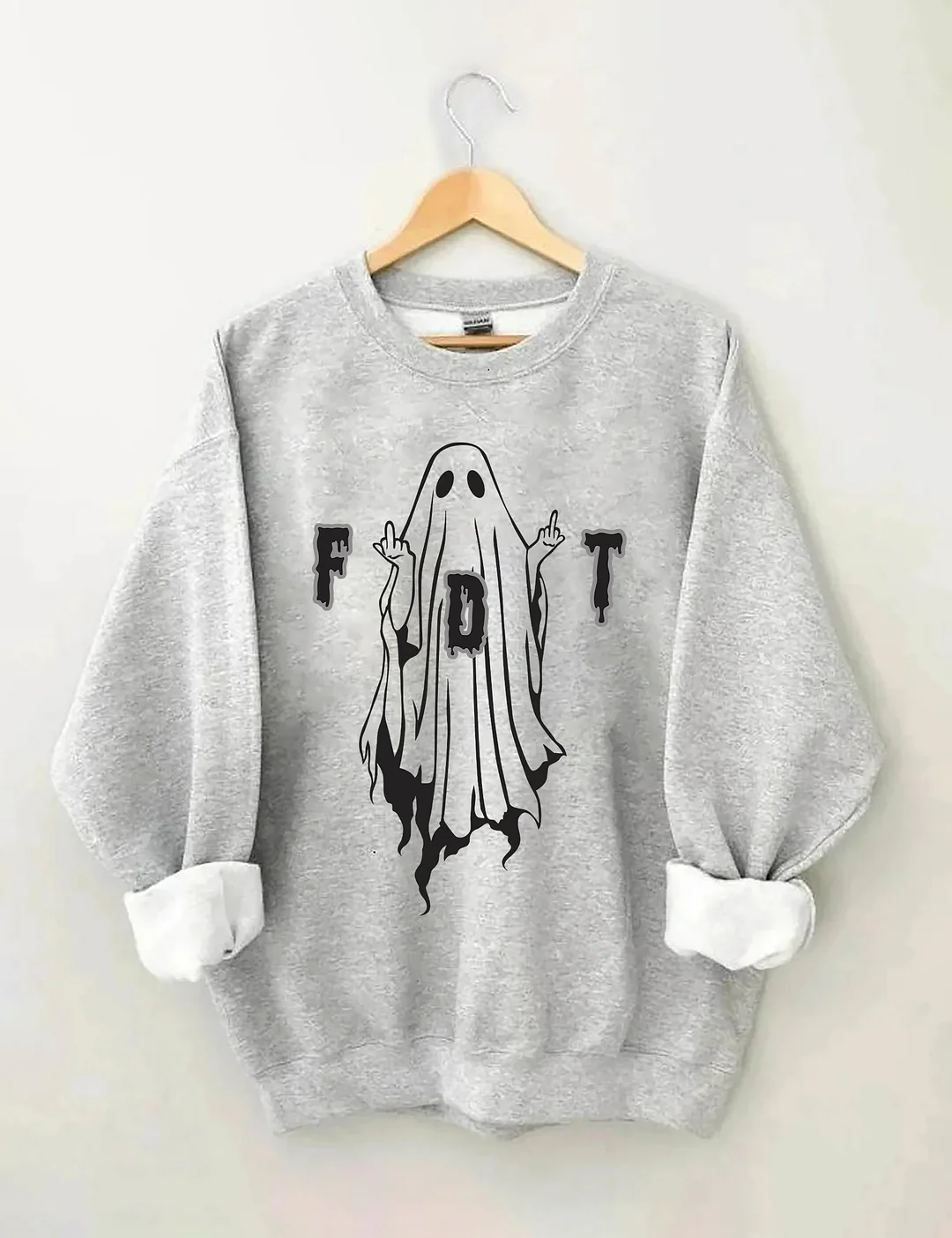 FDT Ghost Halloween Sweatshirt