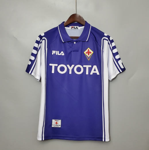 Retro 99/00 Florence Fiorentina Home Thai Quality Football Shirt
