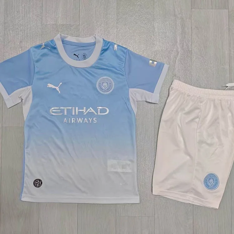 Kids Manchester City 26/27 Home Jersey 1:1 Thai Quality