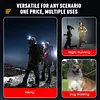 LED Clip On Running Lights with 4 Light Modes for Running Camping Hiking Cycling