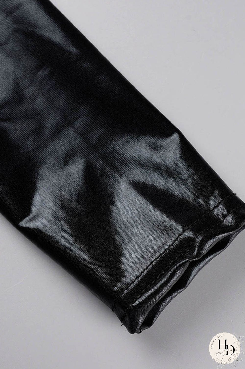 Black Casual Solid Patchwork Half A Turtleneck Long Sleeve Dresses