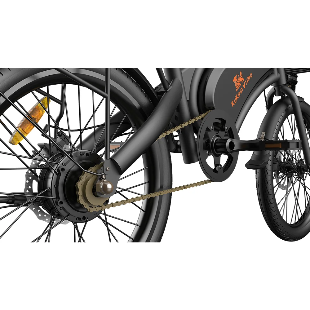 Kukirin V1 Pro Electric Bikes 7.5Ah Battery 350W Motor 725W Peak Power