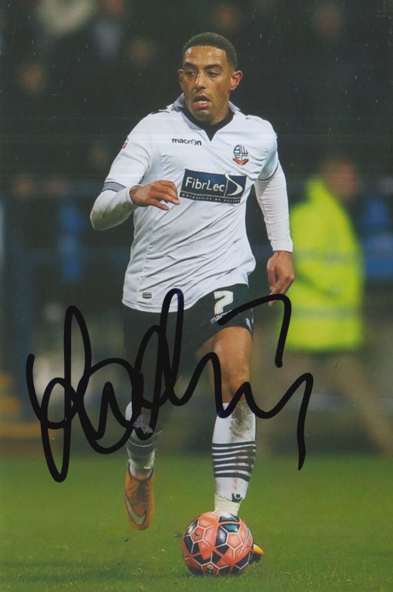 BOLTON WANDERERS HAND SIGNED LIAM FEENEY 6X4 Photo Poster painting.