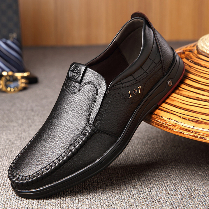 Arkget Shoes | Classical Men's Genuine Leather Comfortable Slip-On Casual Loafers