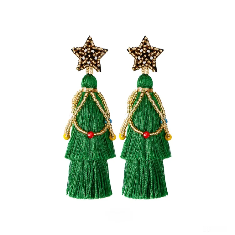 Aurora's Festive Bohemian Earrings