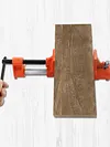 3/4in Wood Gluing Pipe Clamp Set Heavy Duty Multifunctional for Home Improvement