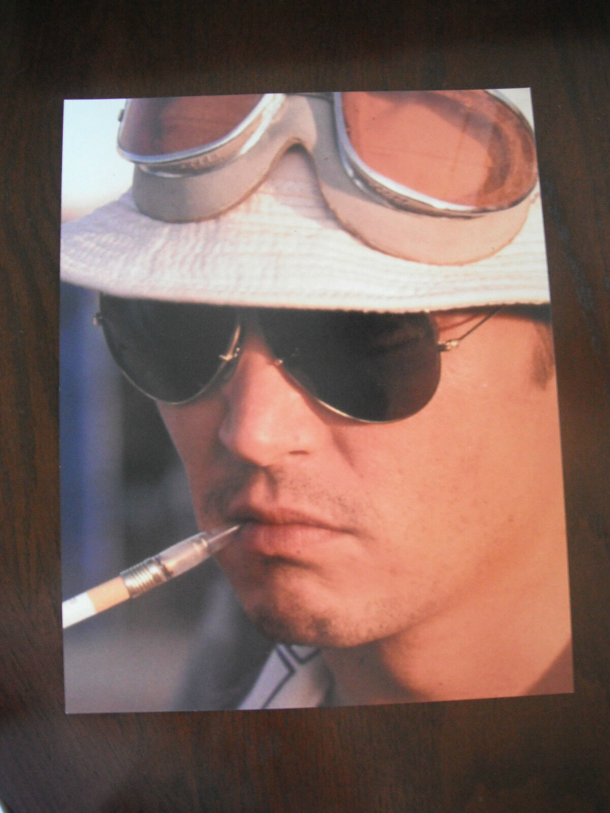 Johnny Depp Color 11x14 Photo Poster painting Movie Star Actor Sexy Fear Loathing Las Vegas