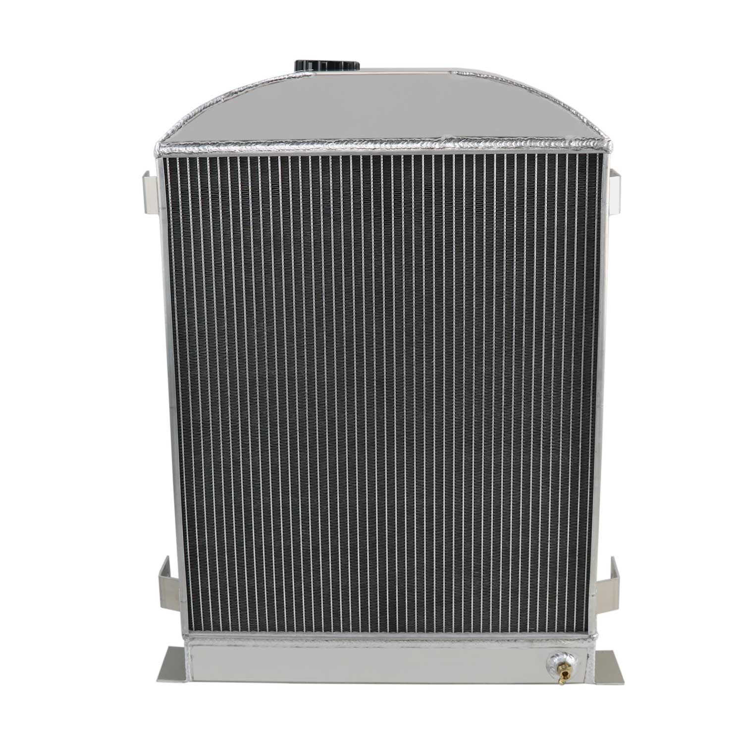 4 Row Aluminum Radiator For 1932 Ford Model B Flathead Engine/30 31 ...