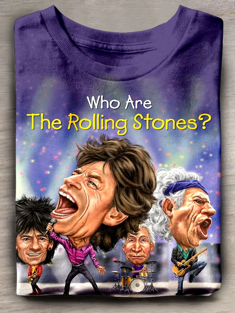 Teecade Teecade Who Are The Rolling Stones T-shirt