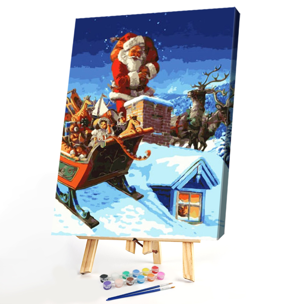 

40*50CM - Paint By Numbers - Snow, 501 Original