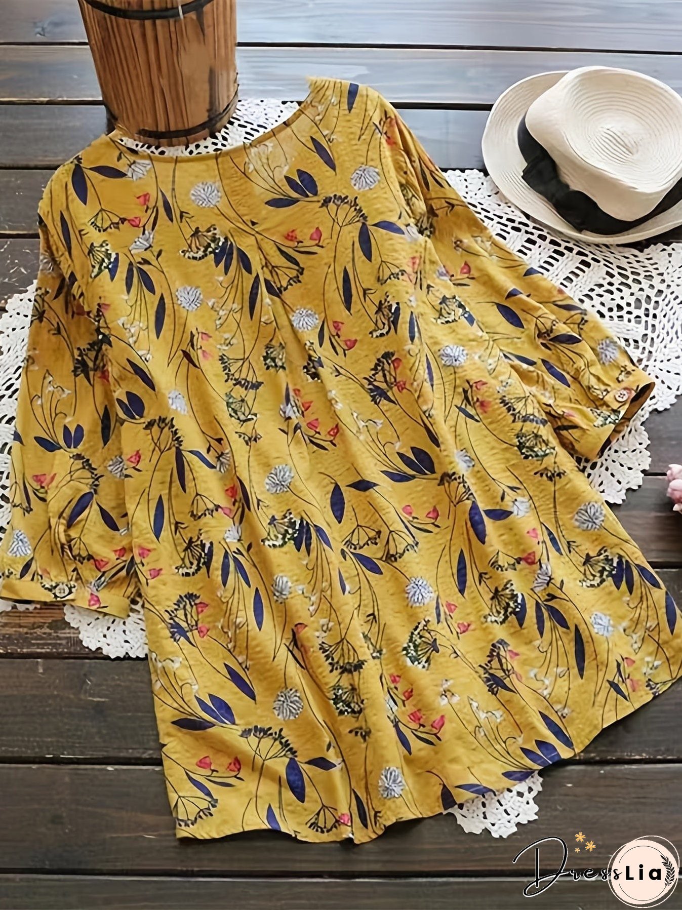 Printed Plus Size Tunic
