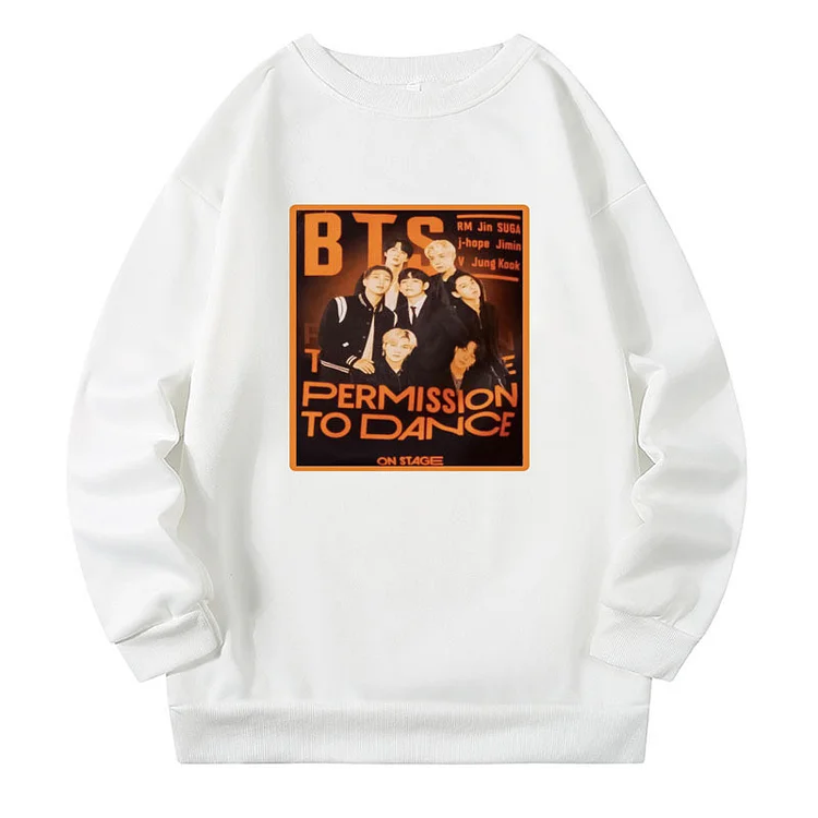 BTS Permission to Dance Concert Sweater