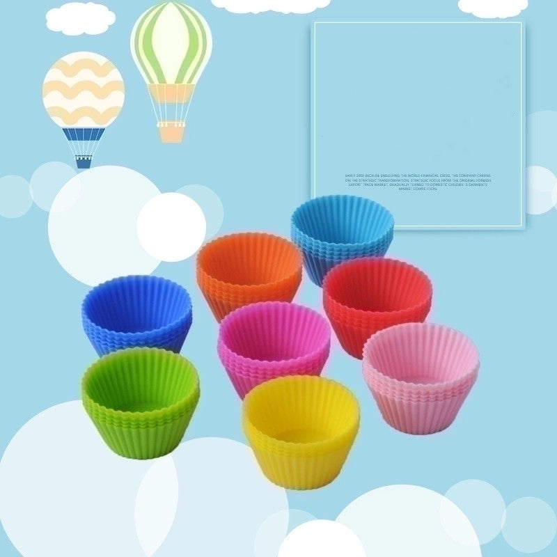 Fashion Solid Color Silica Gel Kitchen Molds 1 Piece