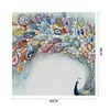 uk.everydayedeals (Limited Stock)Paint By Number - Oil Painting -  Peacock (40*40Cm)