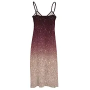 burgundy and rose gold ombre dress Mauve Ball Gown Ombre Sequin Long Sleeve Quinceanera Dresses