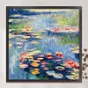 Monet'S Water Lilies-14CT Stamped Cross Stitch Egyptian Cotton 74*74cm/29.13*29.13in (Big Size) tapestrymarket