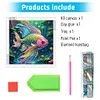 (40*40cm)Fish - Crystal Rhinestone Diamond Painting