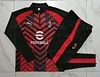 2023/2024 AC Milan Half-Pull Training Suit Red Soccer Jersey 1:1 Thai Quality