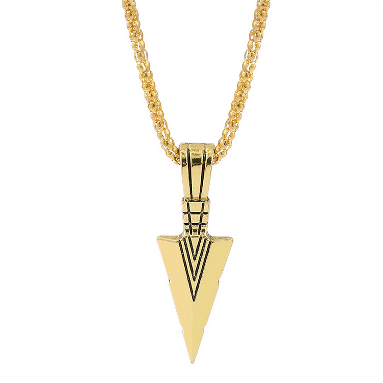 Triangle Spearhead Necklace