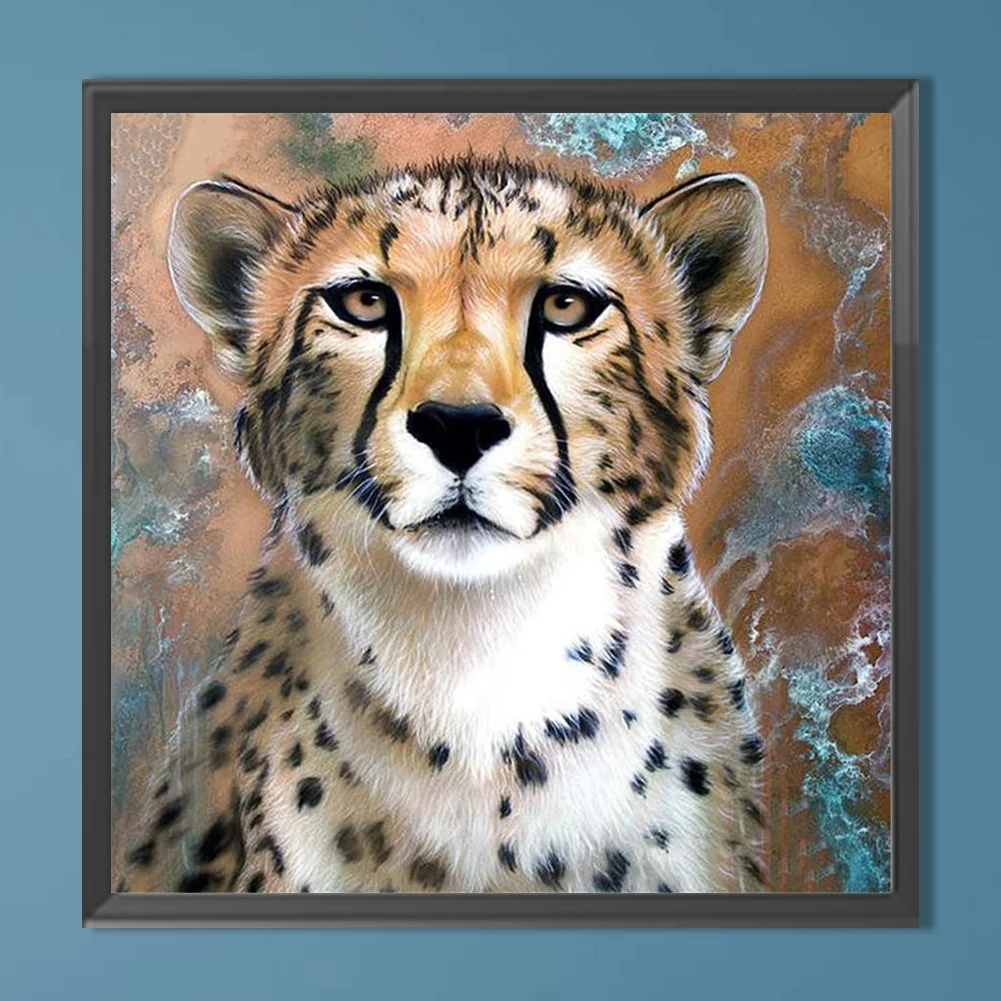 Diamond Painting - Full Round Drill - Leopard(Canvas|40*40cm)