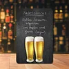 Bi&egrave;re - Panneaux en &eacute;tain m&eacute;tallique(20*30cm/30*40cm) - Bi&egrave;re