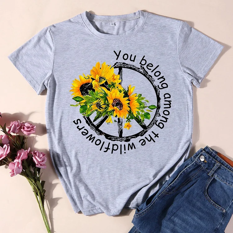 ANB - You Belong Among The Wildflowers T-Shirt-011711
