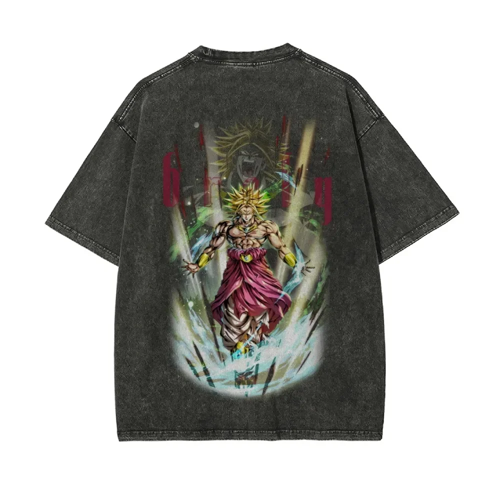 Dragon Ball Super Broly Oversize Washed T-Shirt	