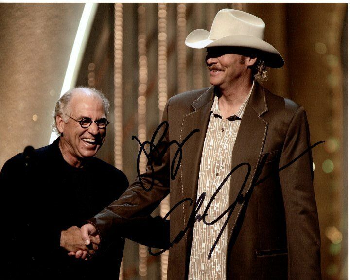 ALAN JACKSON and JIMMY BUFFETT signed autographed 8x10 Photo Poster painting