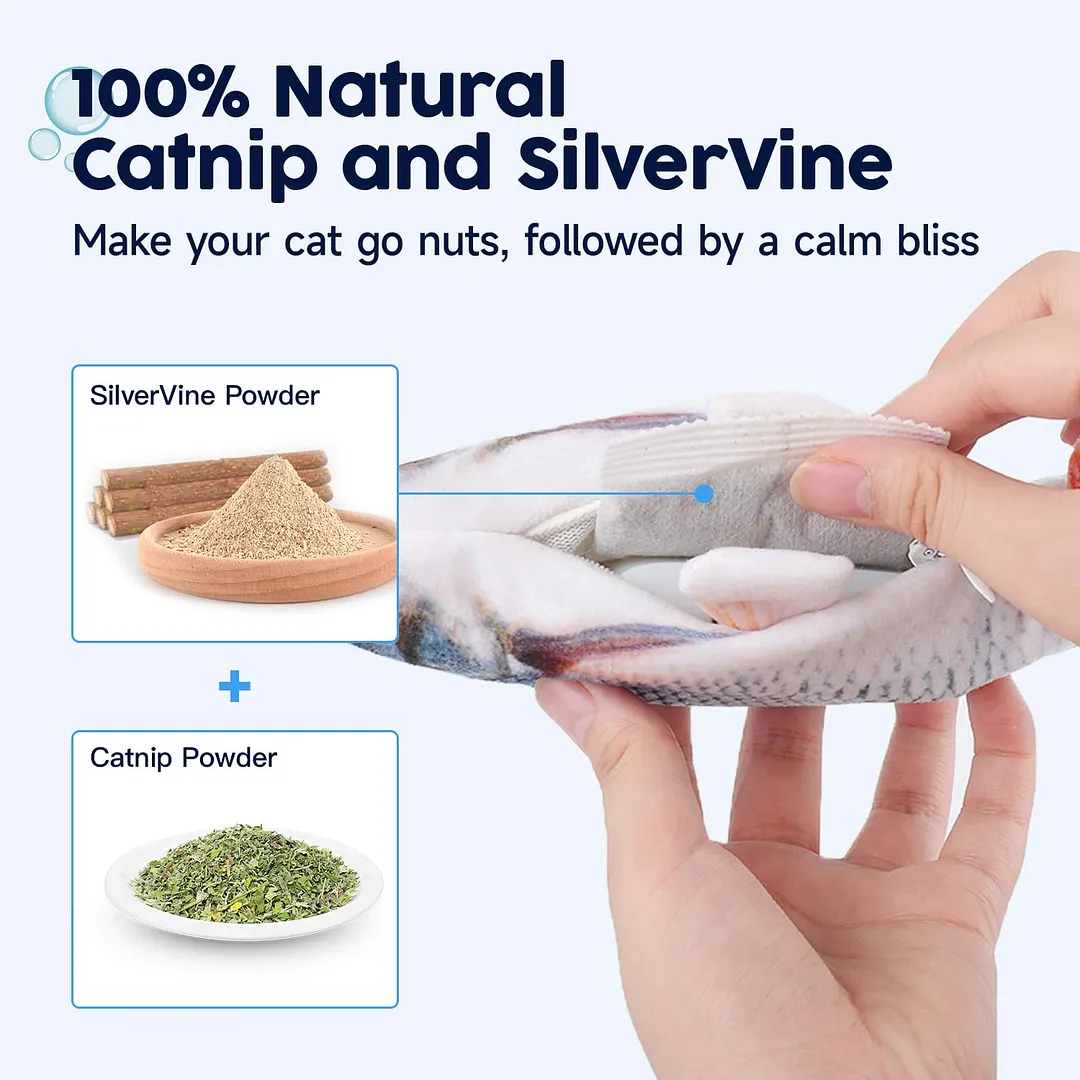 Cat Toys Flopping Fish