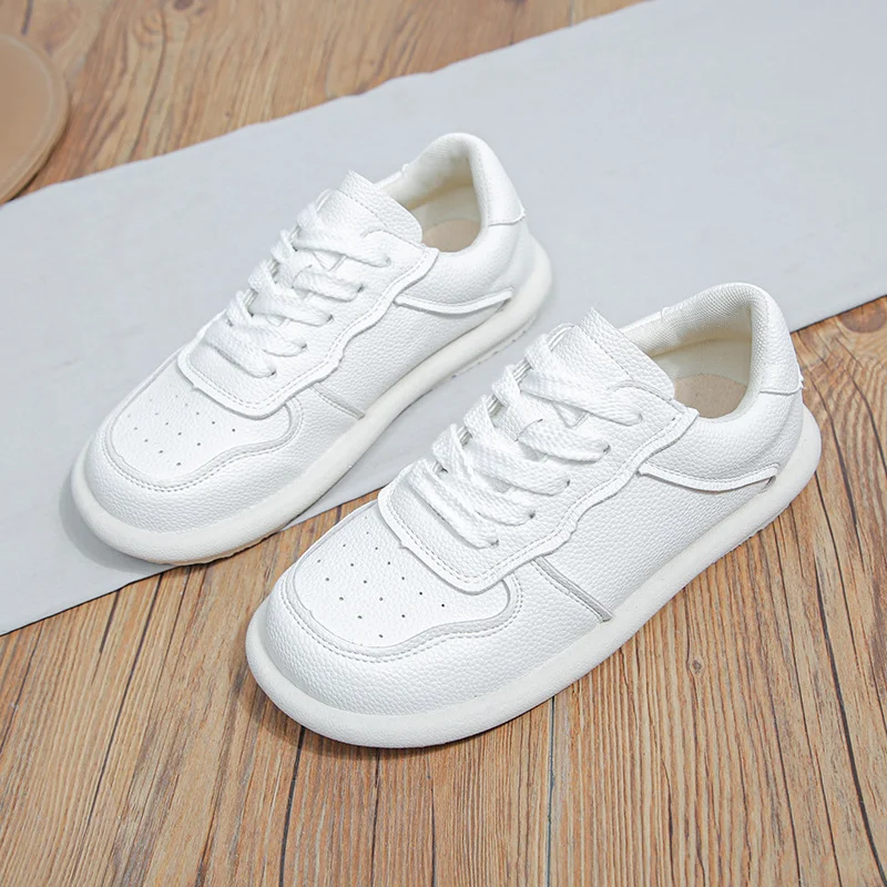 Churchf Churchf Wind Board Shoes Women 2024 Spring And Autumn New Soft Bottom Women's Shoes Lace Up Small White Shoes Women Fashion Light Casual Shoes Women