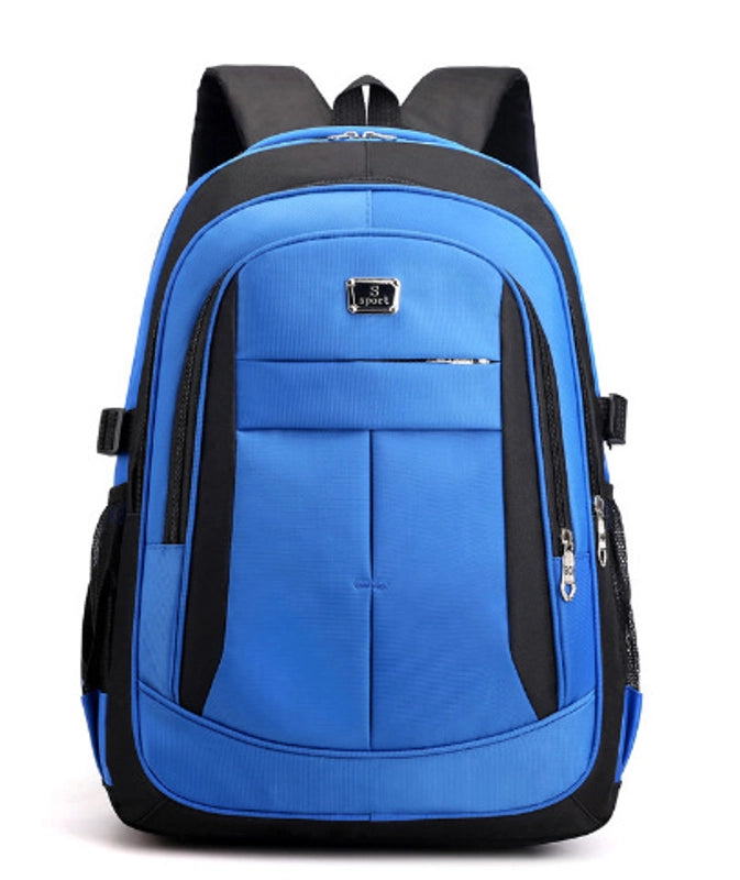 Waterproof Solid Color School Daily School Backpack